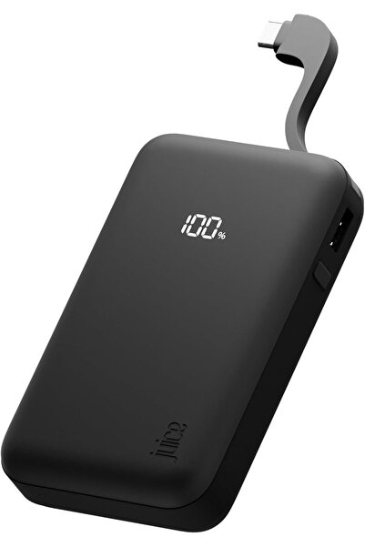 Juice Eco Integrated Power Bank, Portable Charger 12000mAh