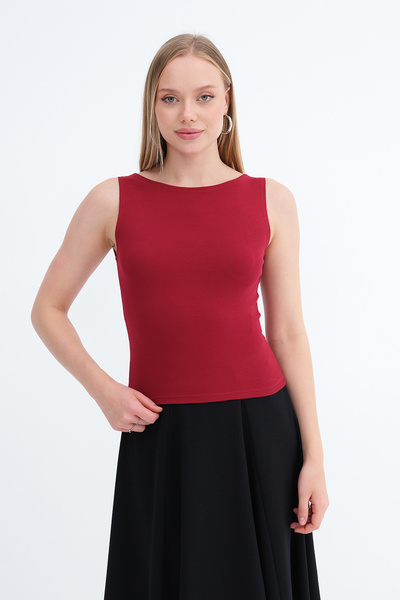 Addax Kayak Neck Tank Top A18642