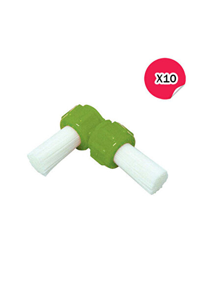 Cafetto Replacement Brush Rotating Head, 2 Heads - 10 Pieces