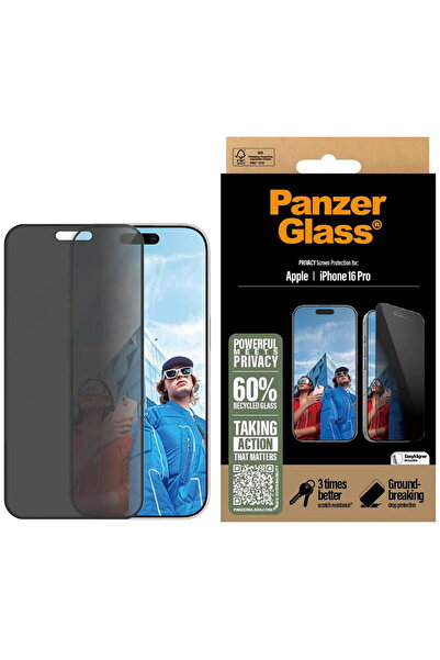 Panzer Glass PanzerGlass Privacy Screen Protector iPhone 16 Pro UWF