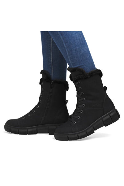 Rieker Cizme negre X3402-00