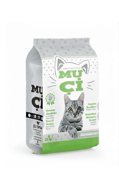Muçi Kısır Kedi Maması Tavuk Etli 15 kg