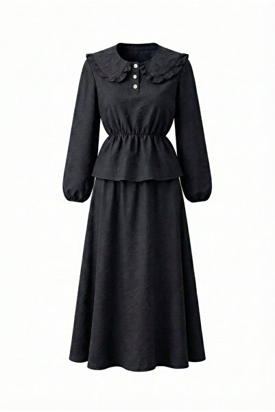 TrendParis Jakar Fabric Large Collar Design Set