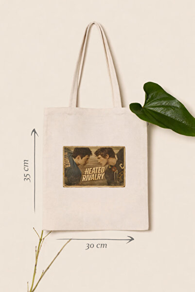 AYDESİGN Ilya Rozanov 81 Hollander 41 Heated Rivalry Printed Canvas Fabric Sh...