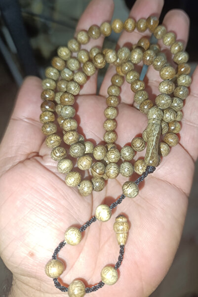 TAŞÇIZADE Chewing Gum Wood Prayer Rosary 8 mm - Systematic - 99 Pieces