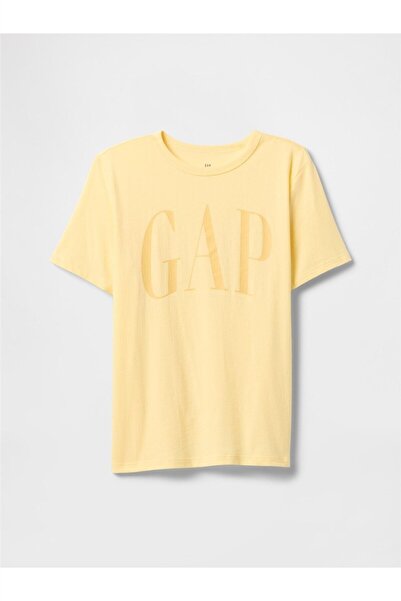 GAP Boy's T-Shirt V-Frch Logo Arch Tee