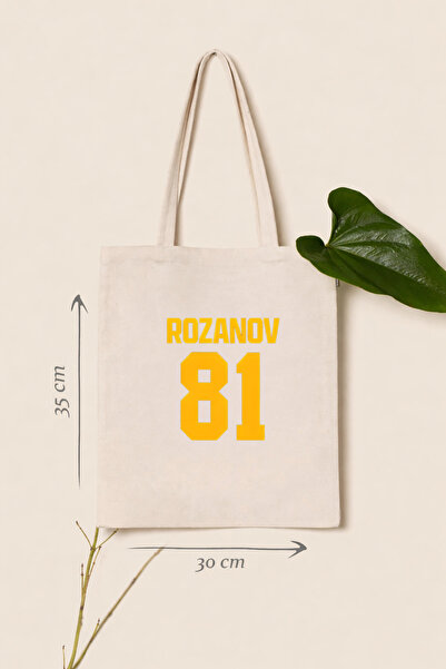 AYDESİGN Ilya Rozanov 81 Heated Rivalry Printed Canvas Fabric Shoulder Bag