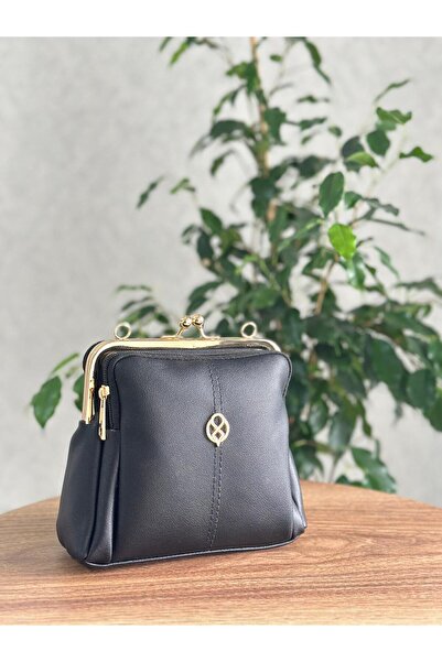 SÜYA Çanta & Kemer Kadın Klipsli Çok Gözlü Yumuşak Günlük El, Omuz Çantası