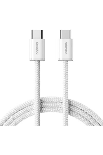 Baseus Cablu Type-C, Smart Chip, 100W, 1m - Dynamic 4 (P10381400211-00) - White
