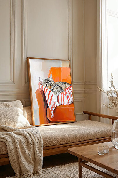 Dekorsiahome Επιτραπέζια ζωγραφιά με ξύλινο πλαίσιο ενός τεμαχίου TK2752