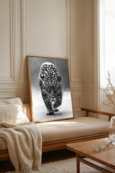 Dekorsiahome Tablou dintr-o singură bucată cu ramă din lemn TK2701