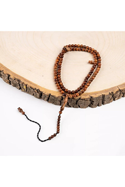 Hayrat Neşriyat Κούκα Στρογγυλές Χάντρες Προσευχής (99 τεμάχια, 5 χιλιοστά)