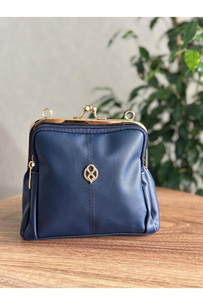 SÜYA Çanta & Kemer Kadın Klipsli Çok Gözlü Yumuşak Günlük El, Omuz Çantası