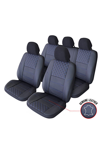 Umbrella Set Huse Scaun Exclusive Leather Queen Negru Umb-B