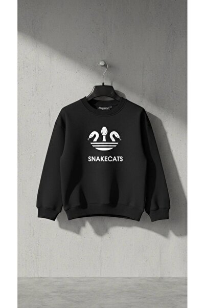 MODA Παιδικό φούτερ SNAKECATS με λαιμόκοψη με 3 κλωστές 3 4 5 6 7 8 9 10 11 1...
