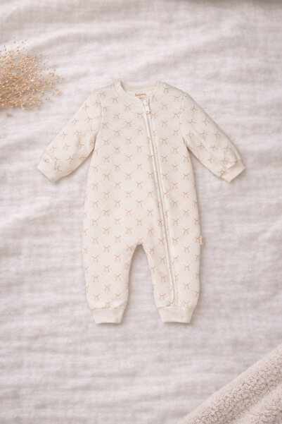 BabyCosy %100 Organik Pamuk Bebek Uyku Tulumu | Fermuarlı, Yenidoğan, 6-12 Ay...