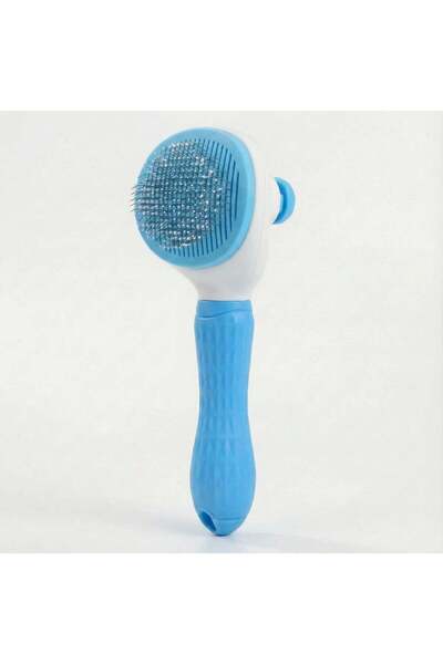 OEM Grooming brush for puppies and cats, easy cleaning, blue, P1001