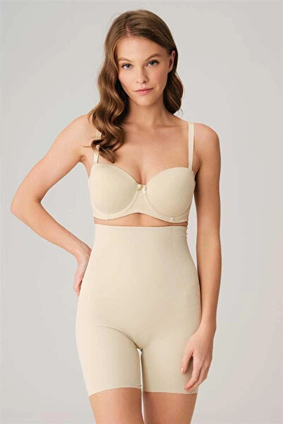 ALFA AKSESUAR 03 شورت ضيق طويل من القماش الدقيق مع شريط من السيليكون