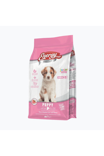 dog food energy Kuzu Etli Yavru Köpek Maması - 3 kg