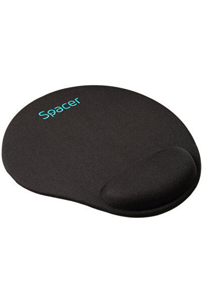Spacer Mousepad SPMP-PAD-GEL-BK – Black – 240×220 mm – Anti-slip surface for ...
