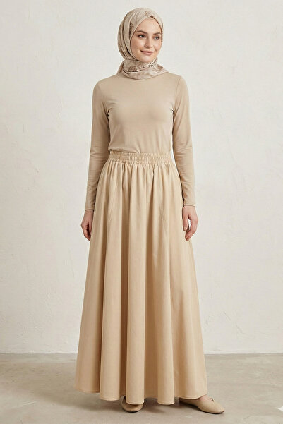 Kirazgym Women's Elastic Waist Standard Size 38-46 Size Compatible Double Poc...