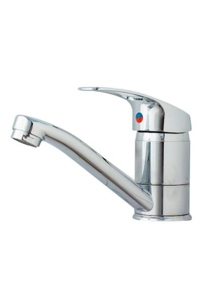 OEM Baterie de lavoar pentru baie cu cioc mediu, mâner unic, crom