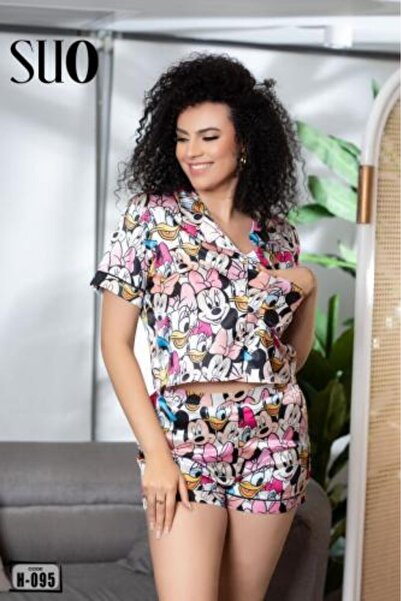 Generis Printed Satin Shorts