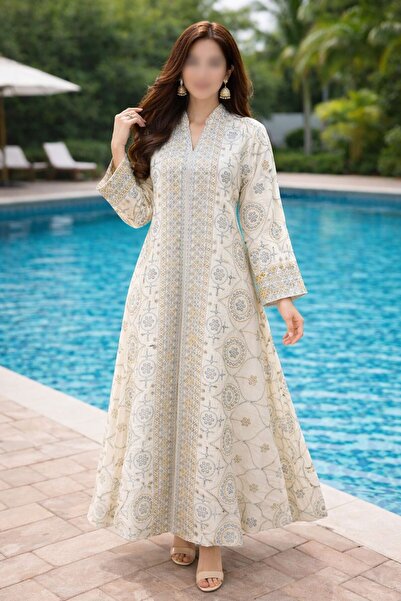 ELLA Embroidered Gulf-style jalabiya for Ramadan and Eid