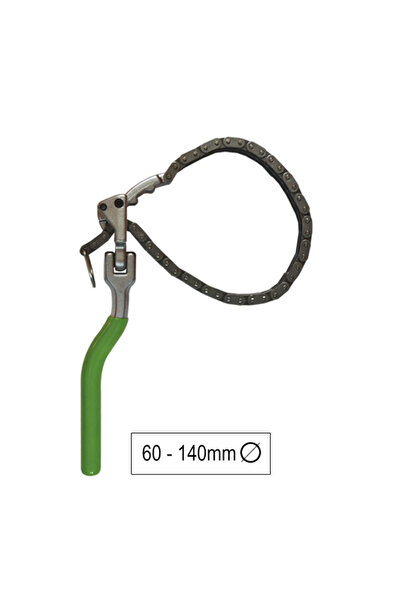 JBM Cheie Filtru De Ulei Cu Lant 60-140 Mm