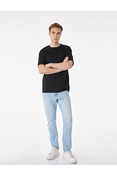 Koton Pamuklu Normal Bel Slim Fit Jean Pantolon - Brad Jean