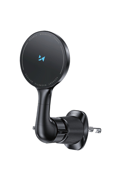 WOZINSKY Suport auto WCT 5-6 S 4 Y cu încărcător inductiv Qi/MagSafe de 15 W ...