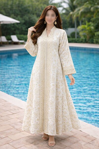 ELLA Gulf-style jalabiya for Ramadan and Eid with elegant embroidery