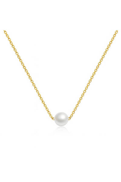 Ilinaa Κολιέ από ανοξείδωτο ατσάλι 18 καρατίων επιχρυσωμένο με χρυσό, Intensity