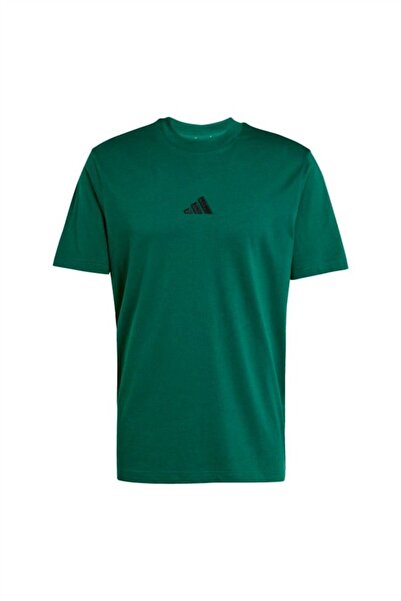 adidas Άνδρες& # x27;s Κοντομάνικο Μπλουζάκι Βασικής Συλλογής με Μικρό Λογότυ...