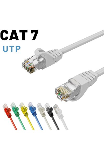 IRENIS 30 metre CAT7 Kablo Ethernet Network İnternet Lan Ağ Kablosu