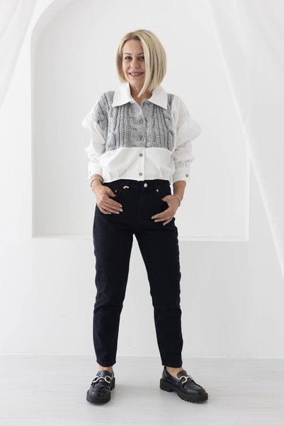 SİSTA MODA 432 Bn Mom Fit Jean