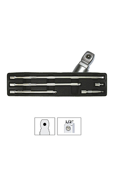 JBM Set De Prelungitoare 1/2` Cu Cap Semirotund