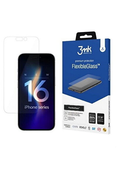 3MK Flexibleglass, iphone 16 plus, secure glass
