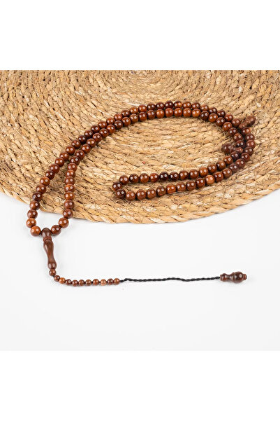 Hayrat Neşriyat Κούκα Στρογγυλές Χάντρες Προσευχής (99 τεμάχια, 8 χιλ.)