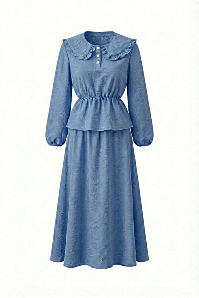 TrendParis Jakar Fabric Large Collar Design Set