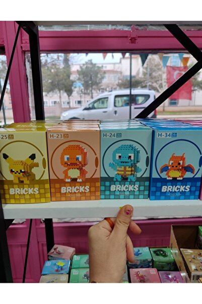 senacacollection Pokemon Serisi Bricks Yapı Oyuncak Lego 1 ADET