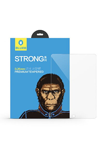 BLUEO Folie pentru iPad 7 10.2" (2021 / 2020 / 2019) - HD Tempered Glass - Clear