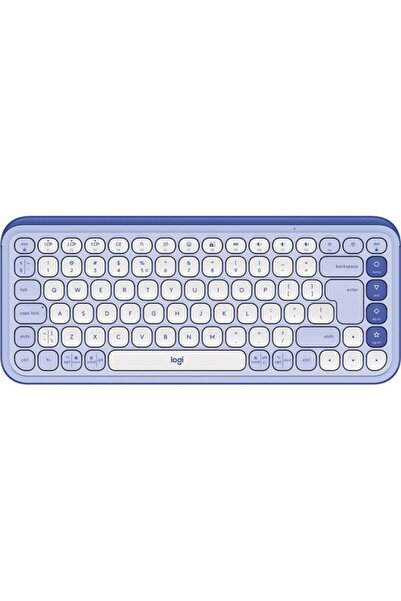 logitech Pop Icon Wireless Keyboard, Bluetooth, Lilac