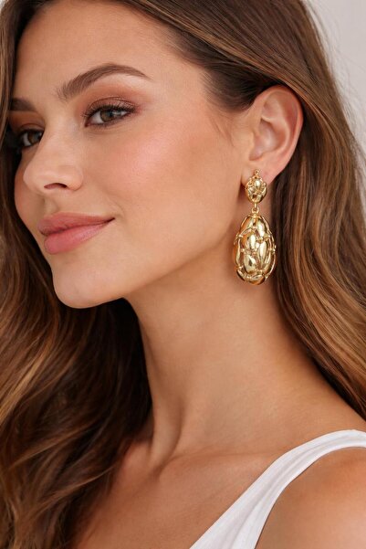 SEVA TEKSTİL حلق متدلي ذهبي