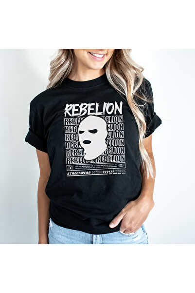 Kartier Women's Black Rebellion T-Shirt