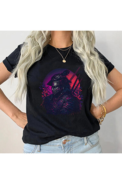 Kartier Tricou Dama Negru Samurai