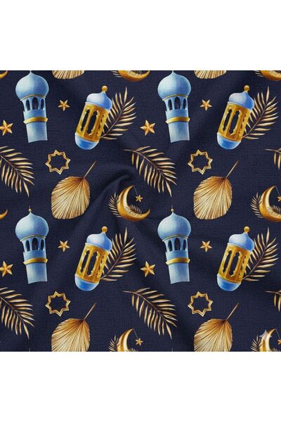 podyum baskı Ramazana Gold Detailed Special Design Upholstery Tablecloth and ...