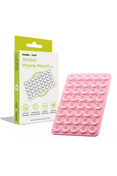 Mobile Origin Autocolant Suport telefon O1, roz