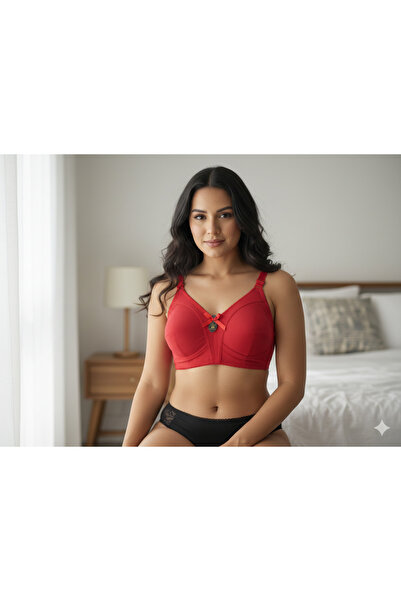 kvs Women's Micro Non-Padded Underwire Gathering Bra 744