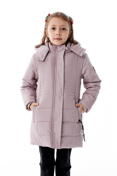 Benittokids Geacă de iarnă cu glugă pentru fete 51355